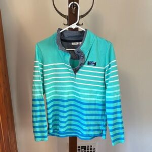 LL Bean Rugby Henley Pullover Great Condition Small